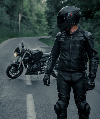 Leather Motorbike Suits for Men: Style, Safety, and Comfort