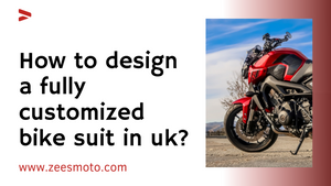 How to design a fully customized bike suit in uk?