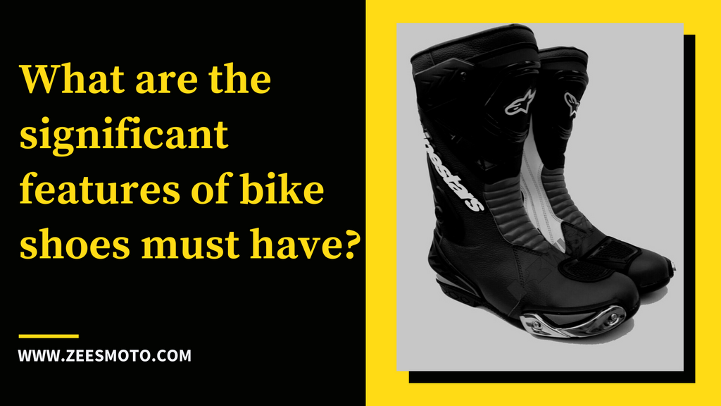 What are the significant features of bike shoes must have?