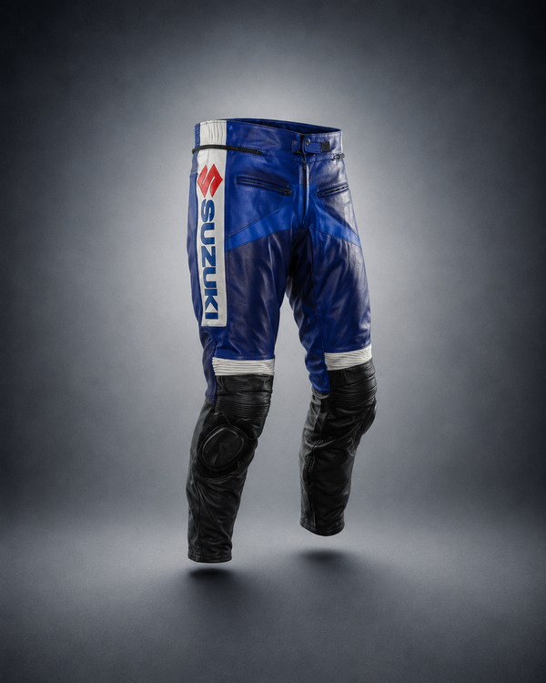 Pantalons en cuir de moto personnalisés
