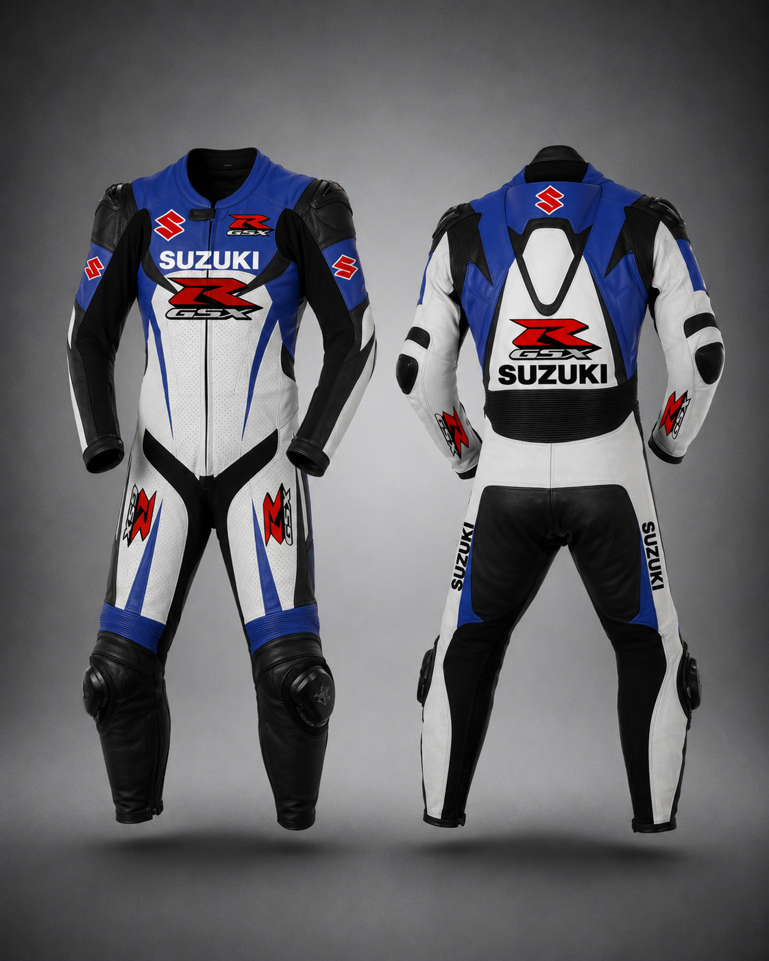Mens 2-Piece Motorcycle Racing Suits