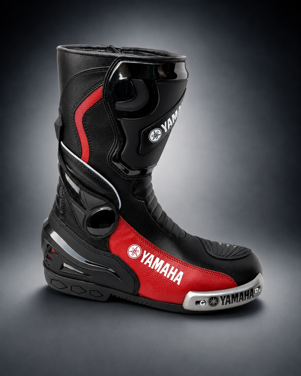 Bottes de moto en cuir personnalisées