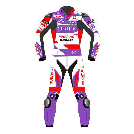 Ducati Johann Zarco MotoGP 2023 Motorcycle Racing Suit - ZEES MOTO
