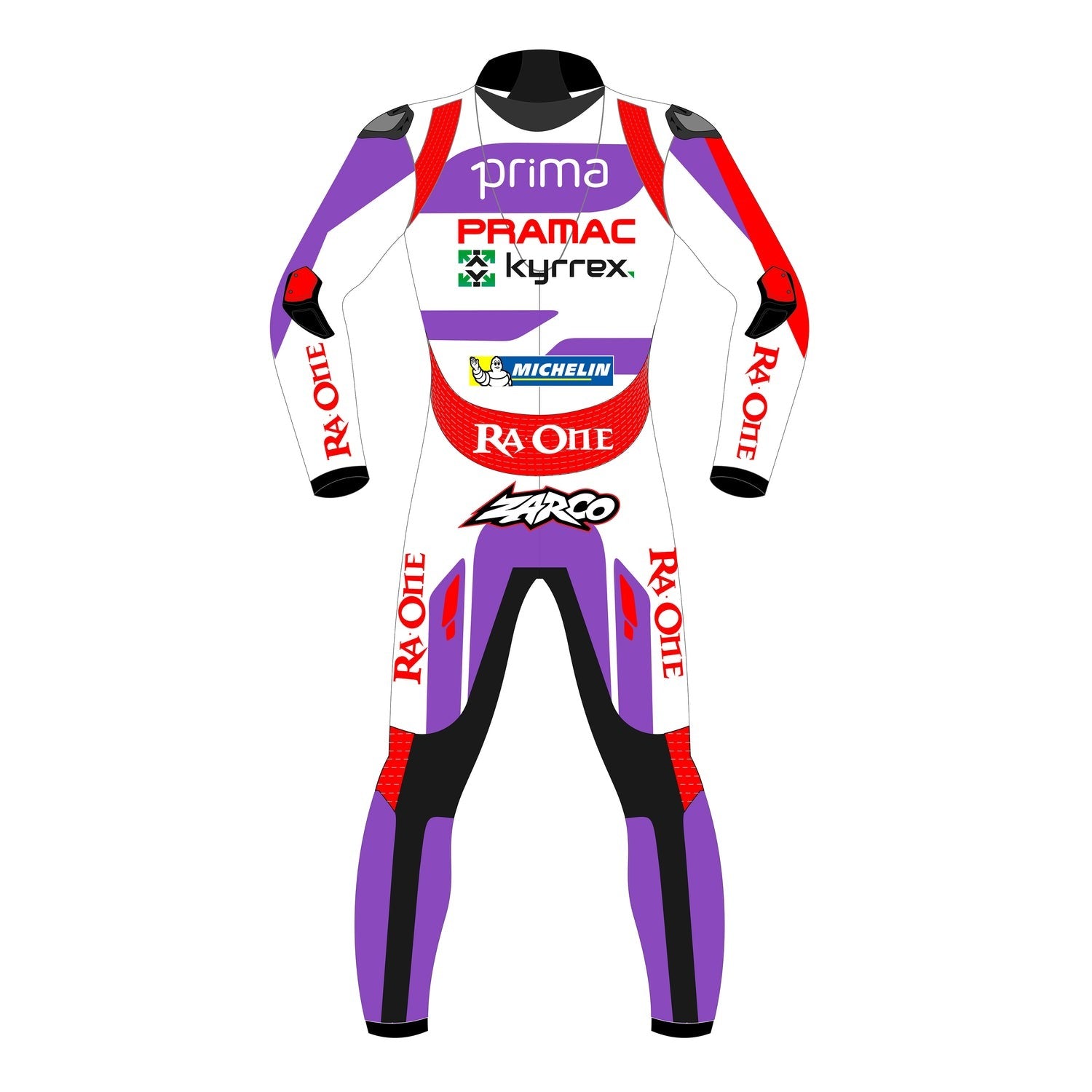 Ducati Johann Zarco MotoGP 2023 Motorcycle Racing Suit - ZEES MOTO