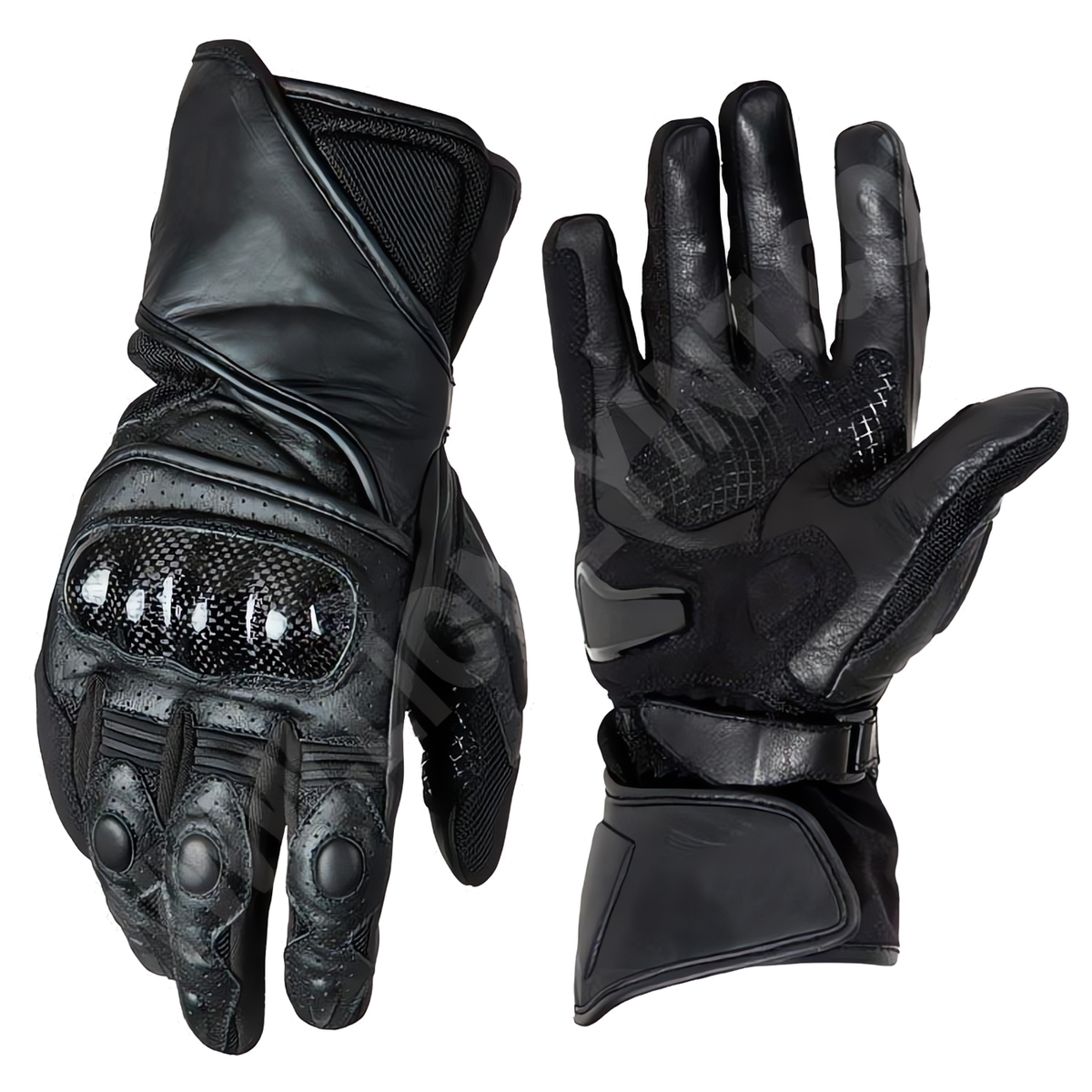 Customized Motorcycle Leather Gloves - ZMG-023 - view 1