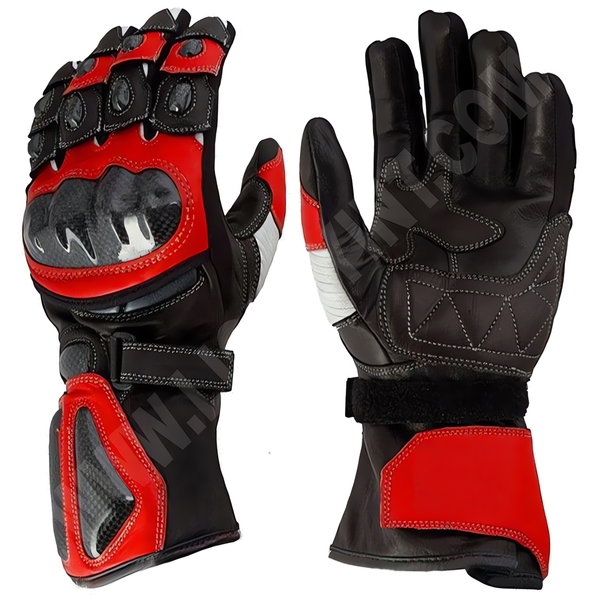 Customized Motorcycle Leather Gloves - ZMG-029 - view 1
