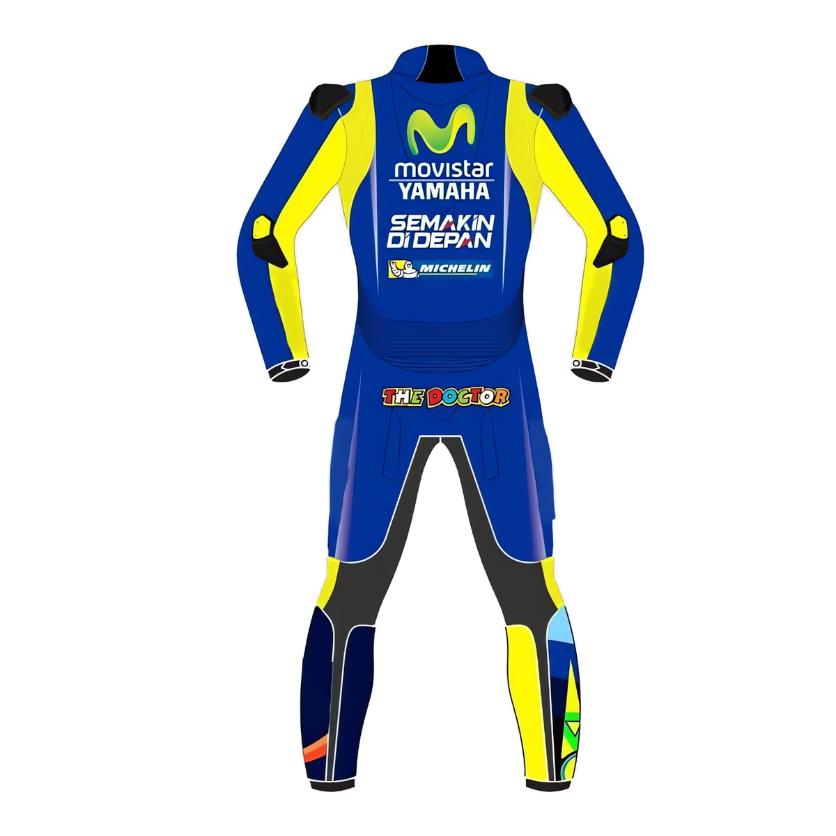 Yamaha Valentino Rossi 2018 MotoGP Motorcycle Suit