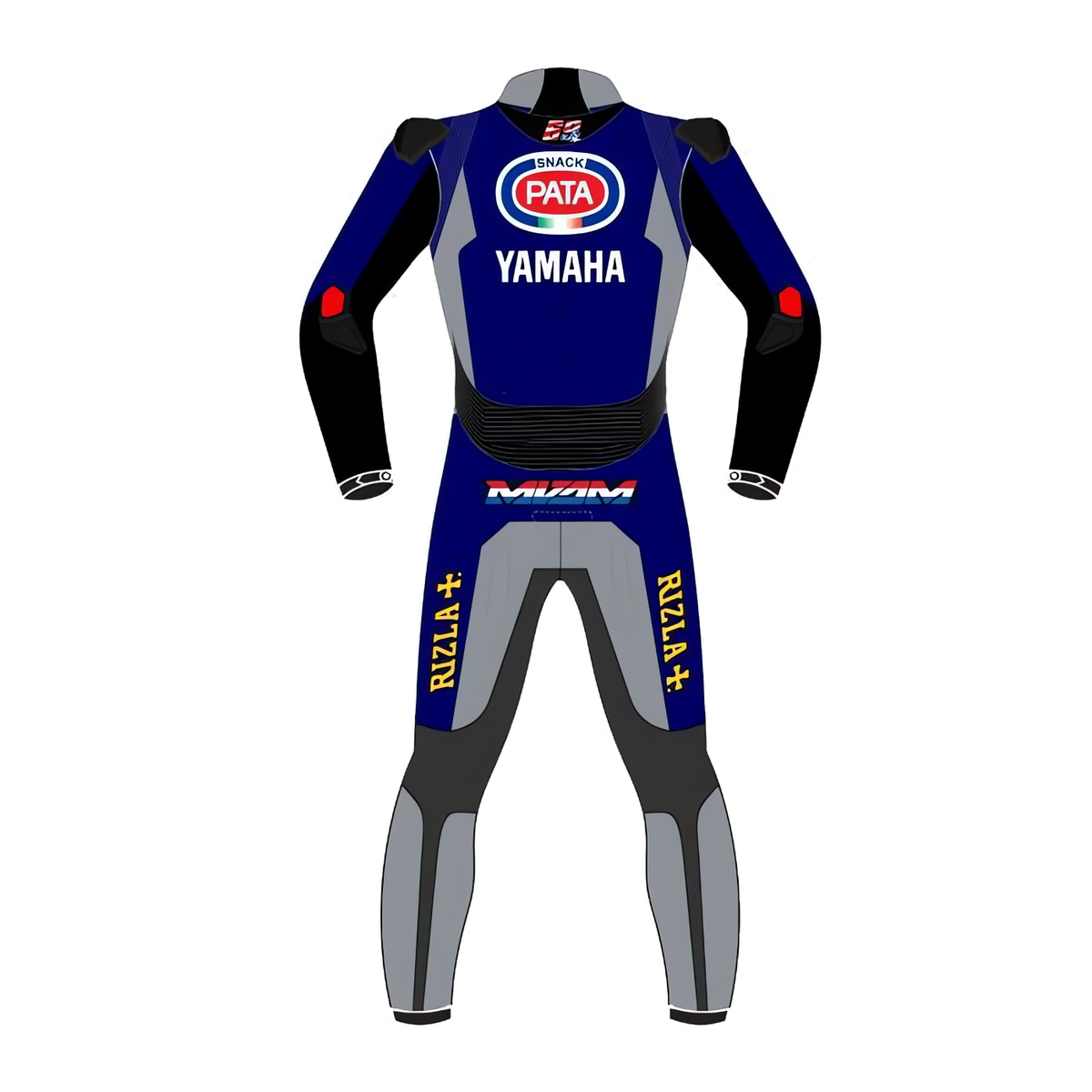 Yamaha Michael Van Der Mark WSBK 2020 Motorcycle Suit