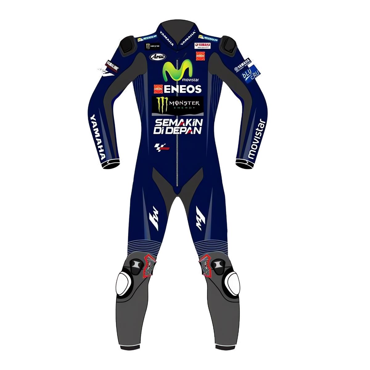 Yamaha Maverick Vinales MotoGP 2017 Motorcycle Suit