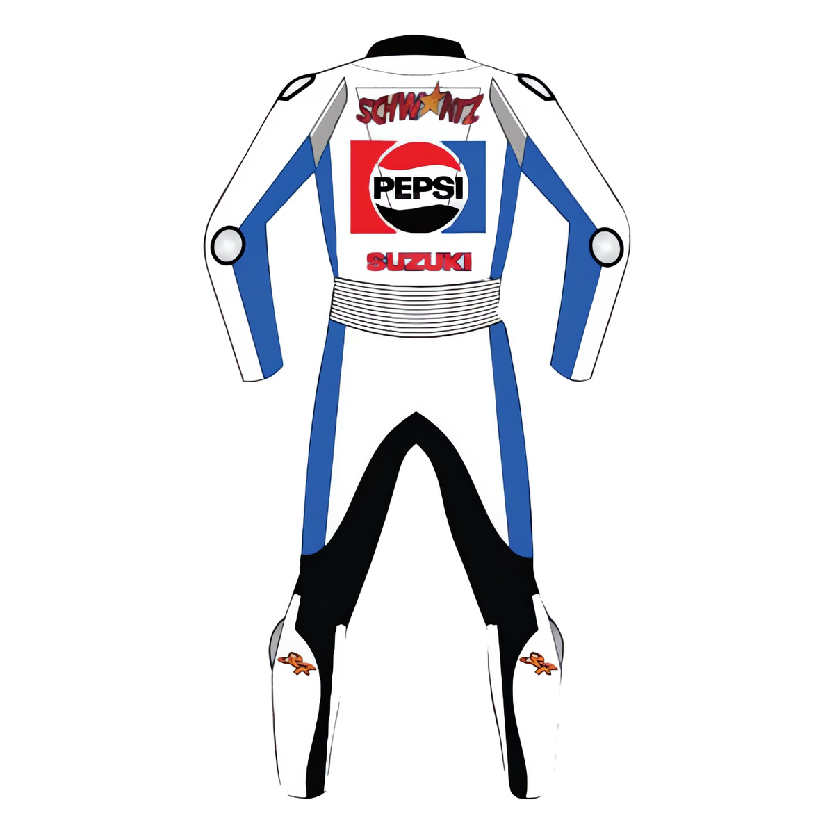 Suzuki Pepsi Kevin Schwantz Motorcycle Suit