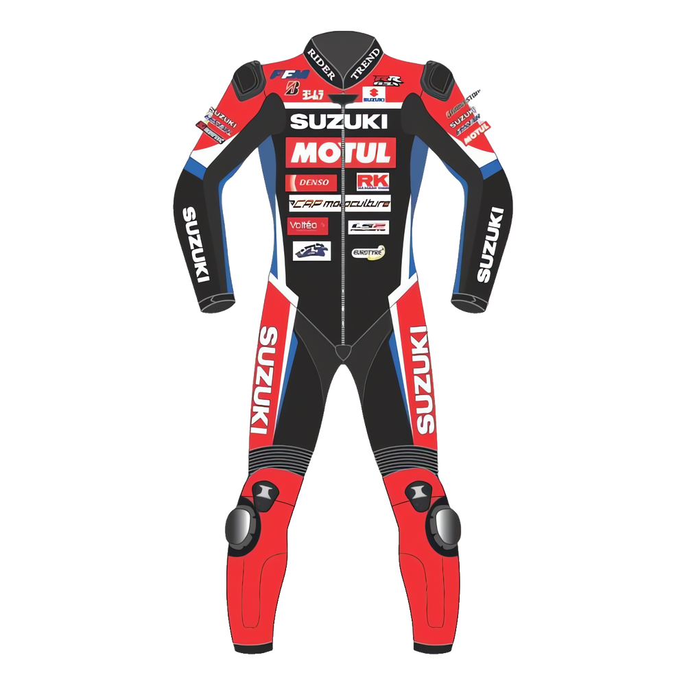 Suzuki Gregg Black 2021 Motorcycle Suit