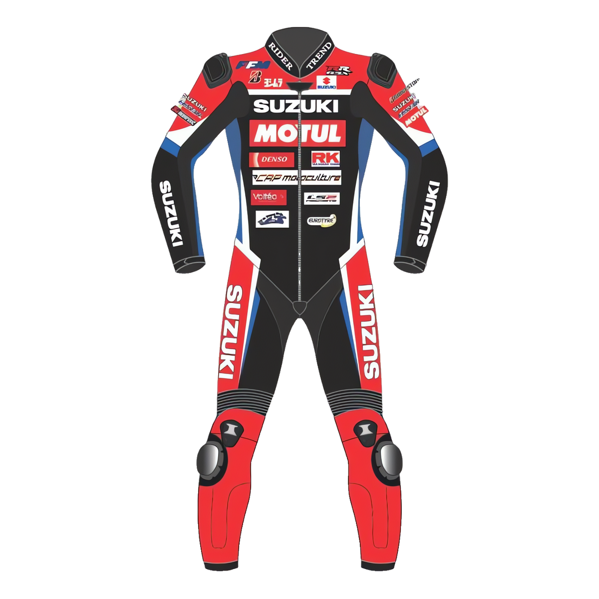 Suzuki Gregg Black 2021 Motorcycle Suit