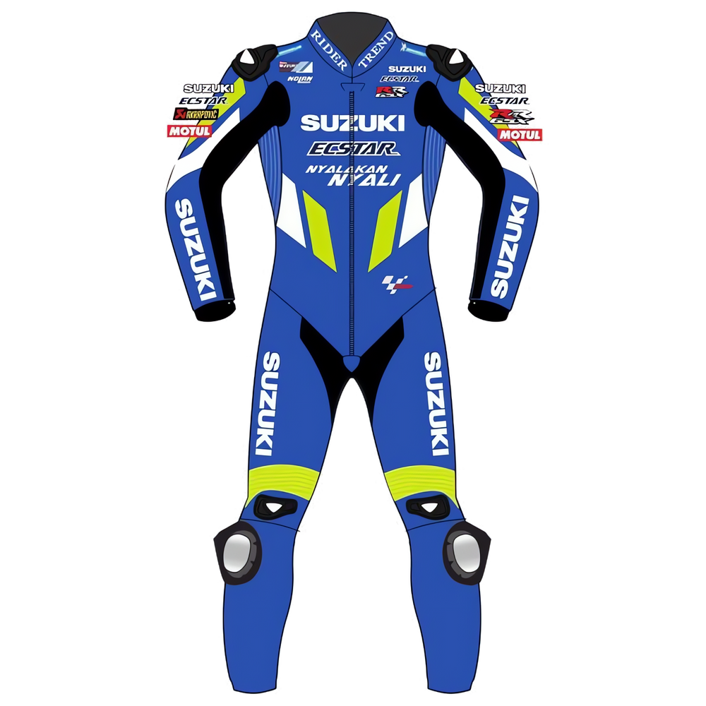 Suzuki Alex Rins Motorcycle Racing Suit