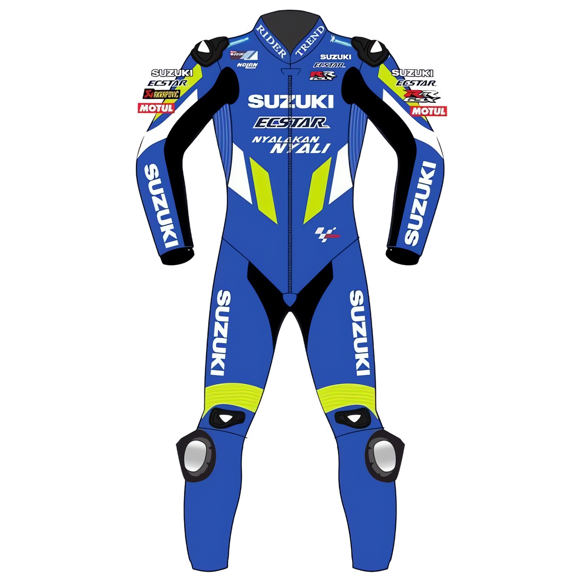 Suzuki Alex Rins Motorcycle Racing Suit