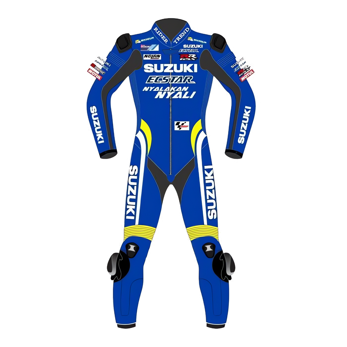 Suzuki Alex Rins MotoGP 2018 Motorcycle Suit