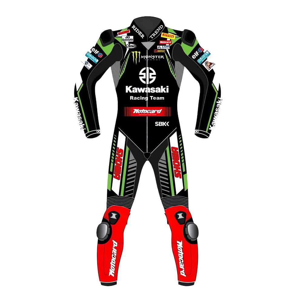 Kawasaki Leon Haslam WSBK 2019 Motorcycle Suit