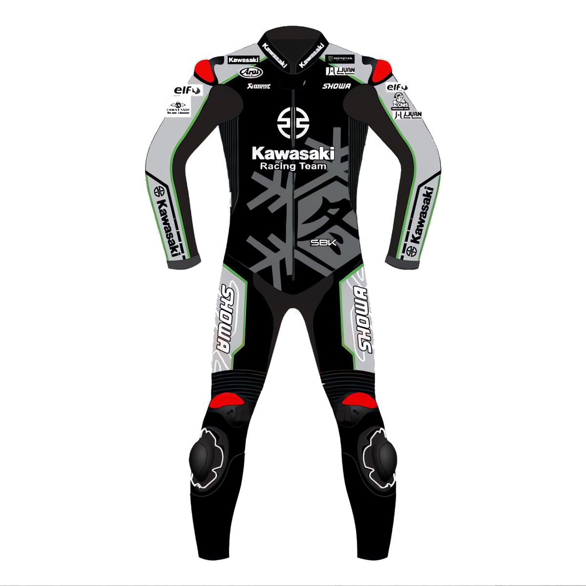 Kawasaki Jonathan Rea Winter 2023 Motorcycle Suit