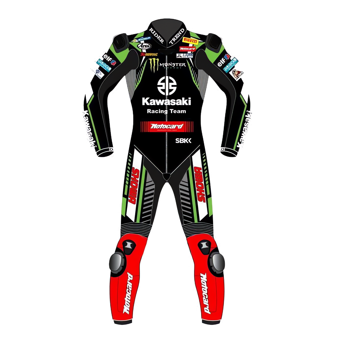 Kawasaki Jonathan Rea WSBK 2019 Motorcycle Suit