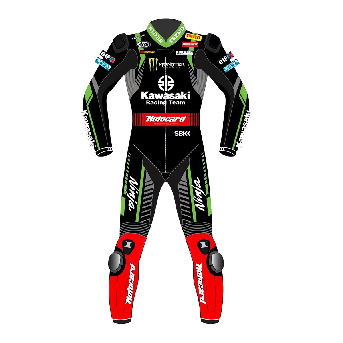 Kawasaki Jonathan Rea WSBK 2018 Motorcycle Suit
