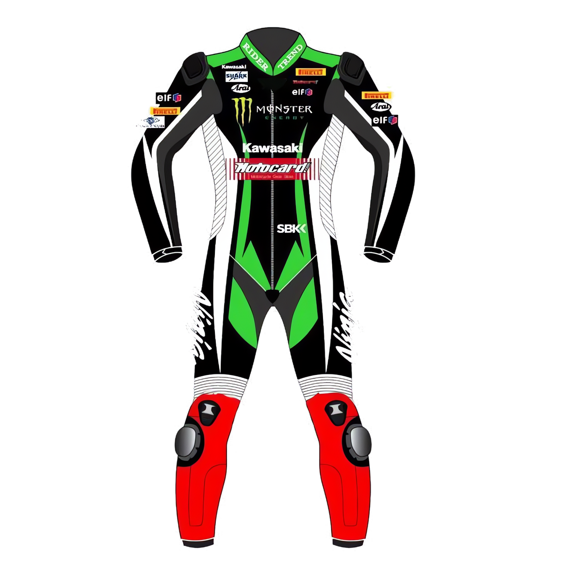 Kawasaki Jonathan Rea WSBK 2017 Motorcycle Suit