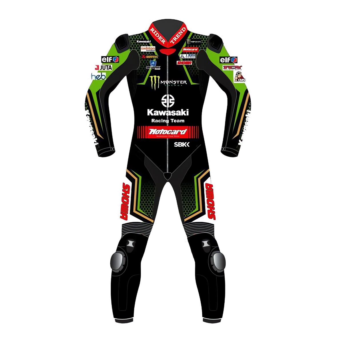 Kawasaki Alex Lowes WSBK 2020 Motorcycle Suit