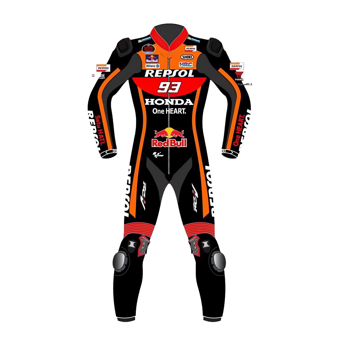 Honda Repsol 2017 Marquez 93 Motorcycle Racing Suit