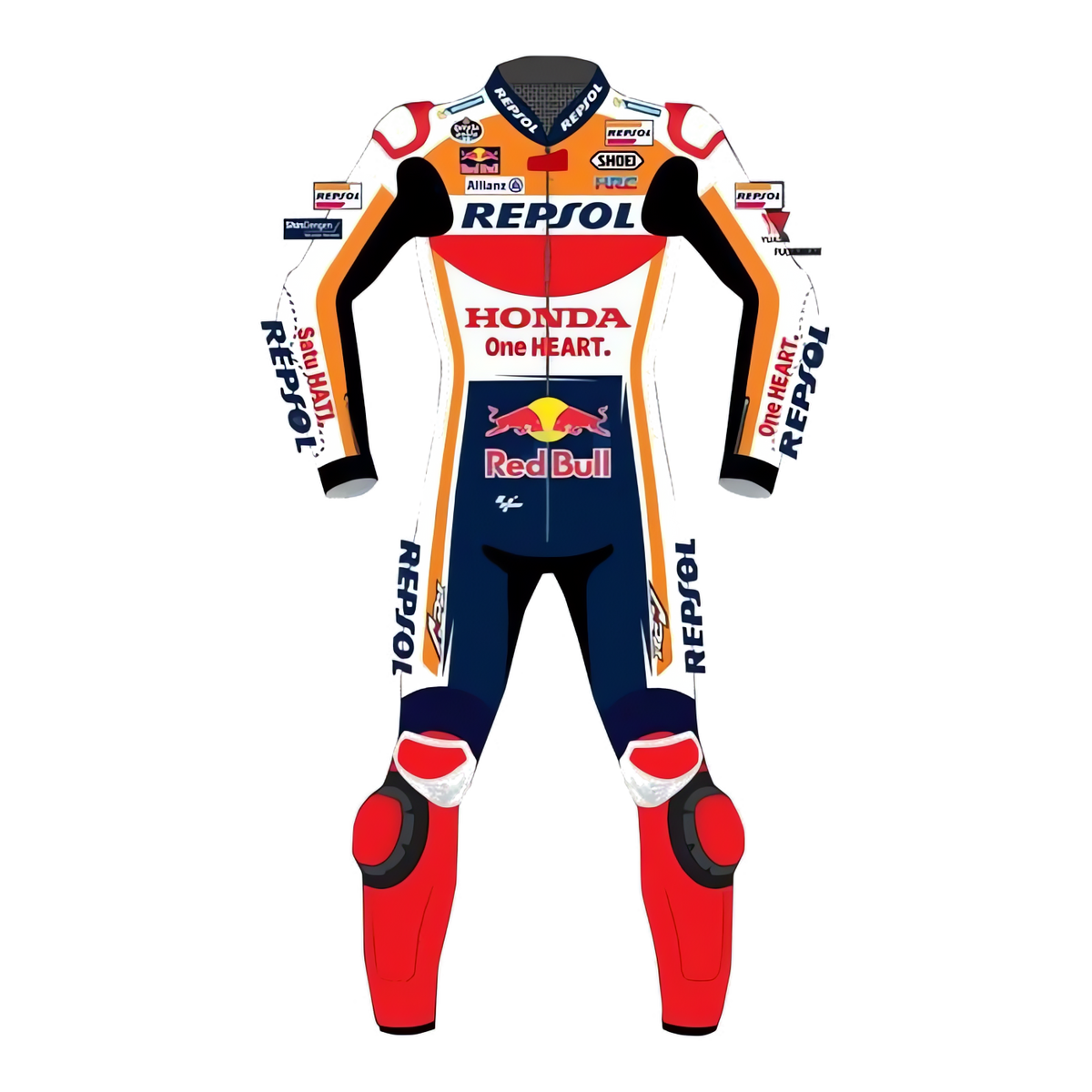 Honda Repsol Marc Marquez MotoGP 2021 Motorcycle Suit