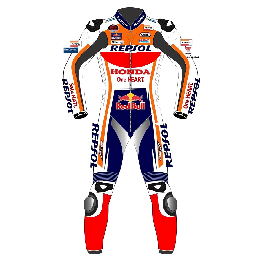 Honda Repsol Marc Marquez Motorcycle Racing Suit