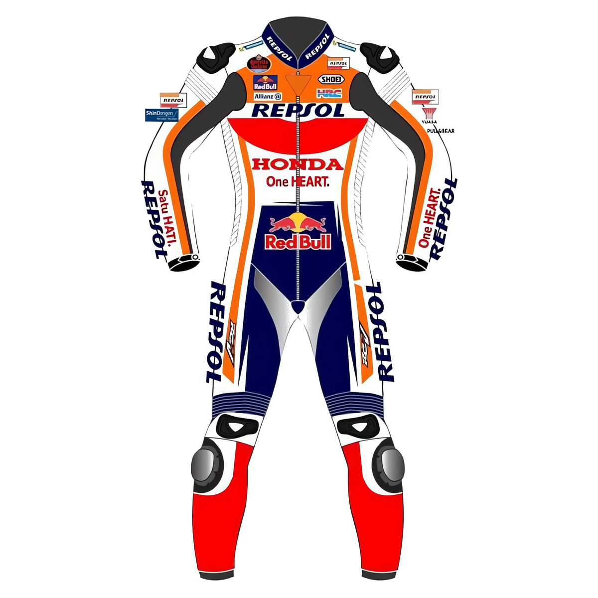 Honda Repsol Marc Marquez Motorcycle Racing Suit