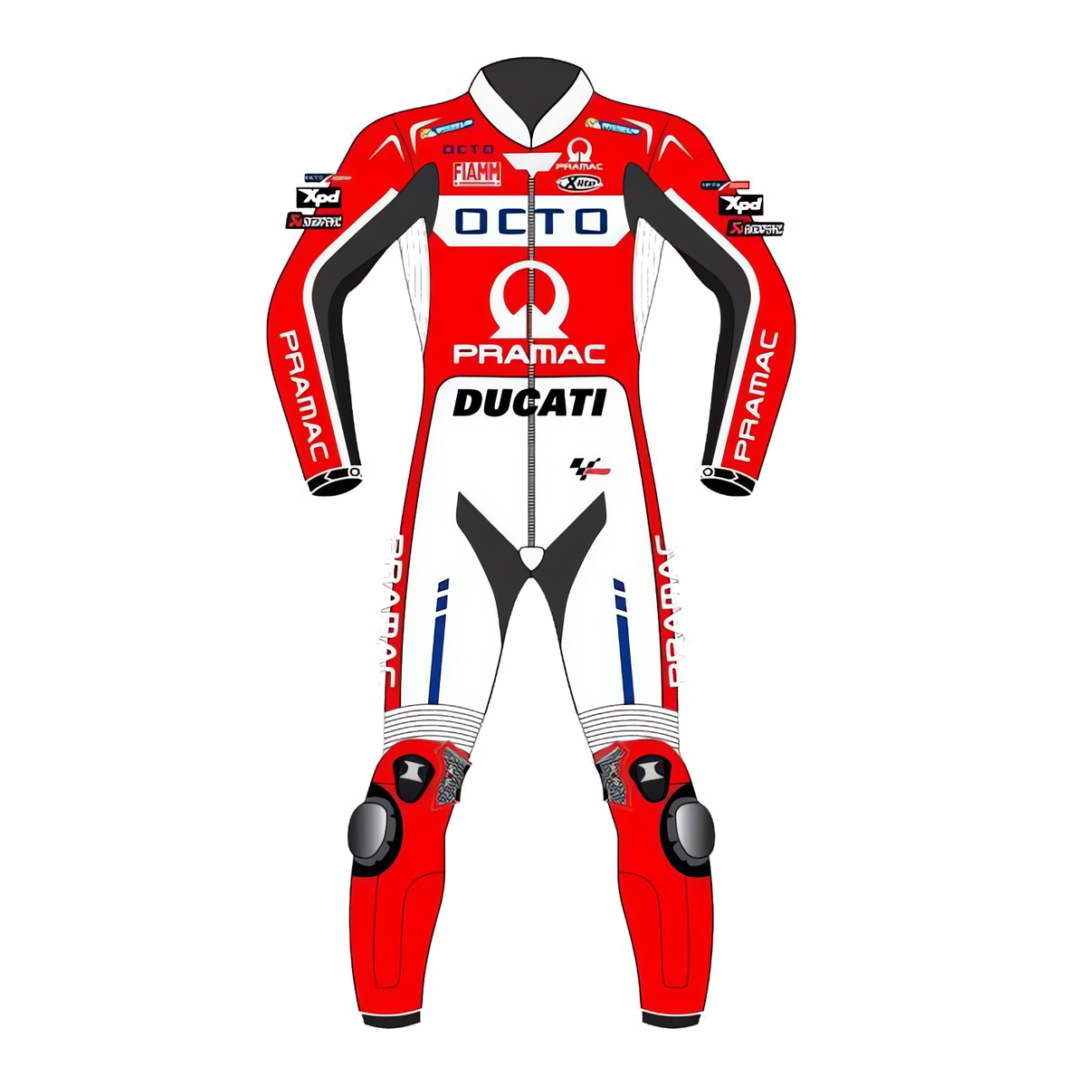 Ducati Pramac Scott Redding MotoGP 2017 Motorcycle Suit