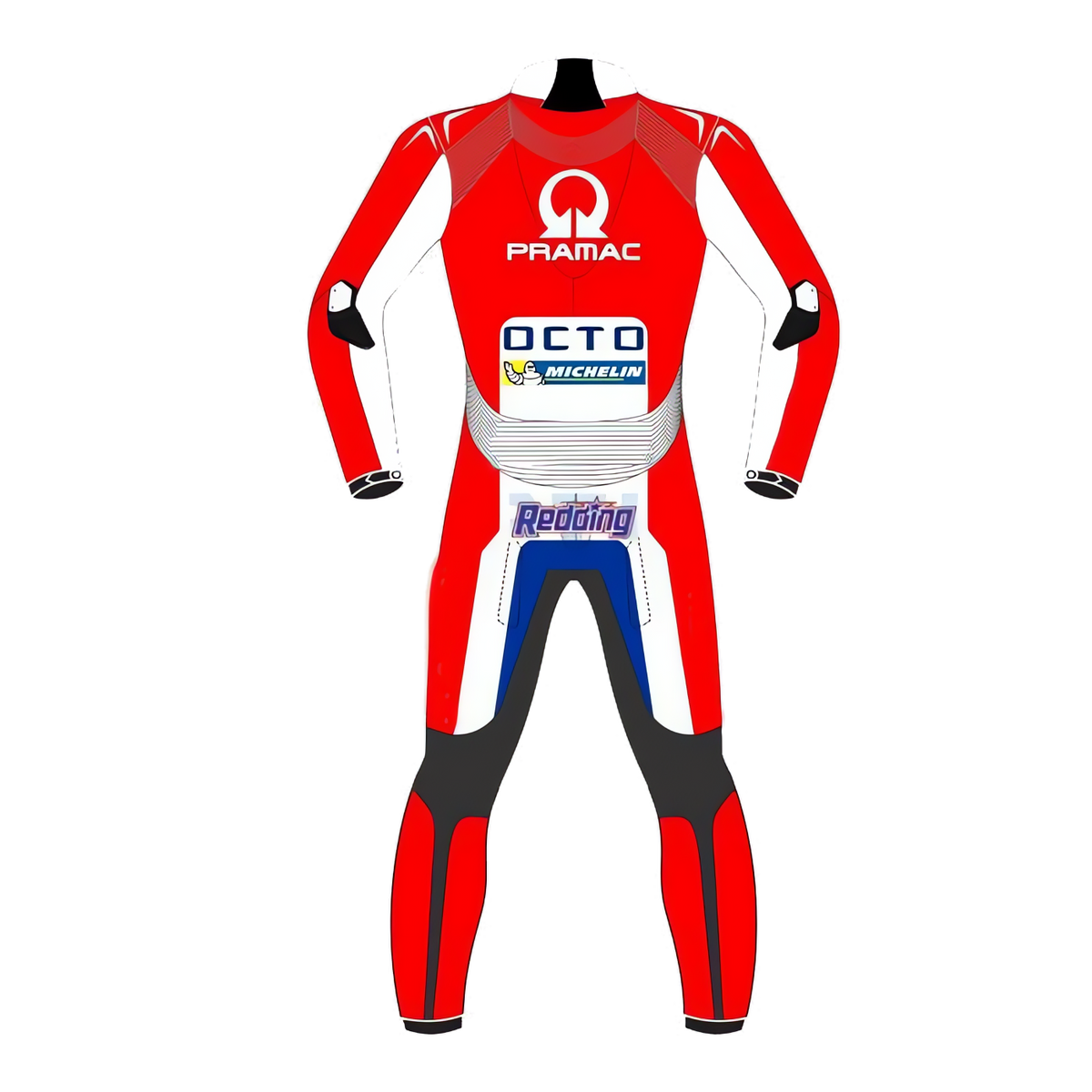 Ducati Pramac Scott Redding MotoGP 2017 Motorcycle Suit