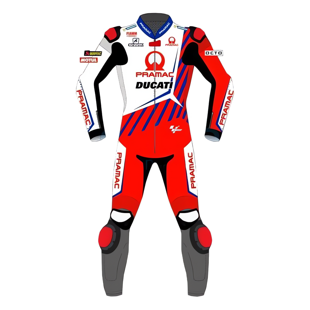 Ducati Pramac 2021 Jorge Martin Motorcycle Suit