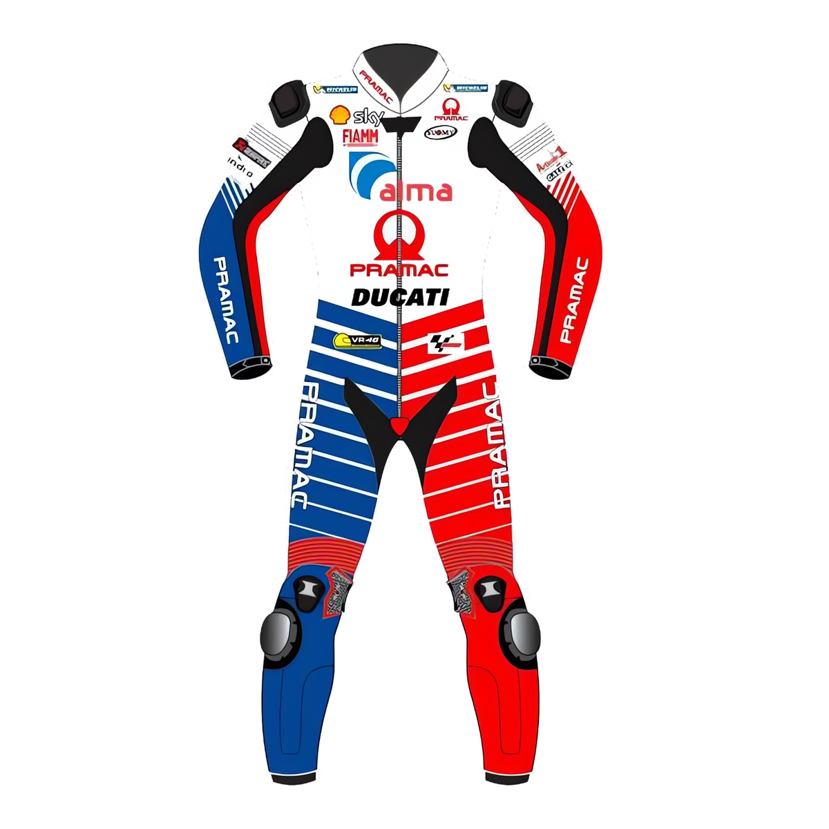 Ducati Francesco Bagnaia MotoGP 2019 Motorcycle Racing Suit