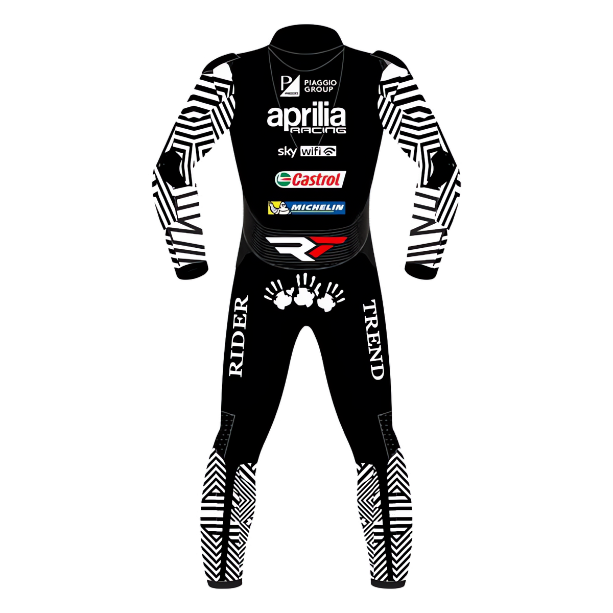 Aprilia Aleix Espargaro Black Motorcycle Racing Suit