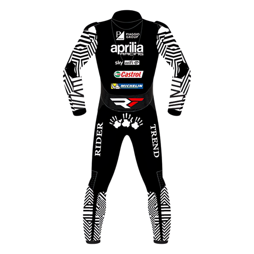 Aprilia Aleix Espargaro Black Motorcycle Racing Suit