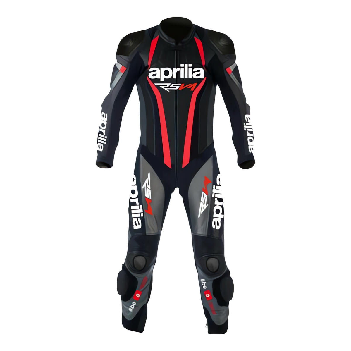 Aprilia Black RSV4 Motorcycle Racing Suit
