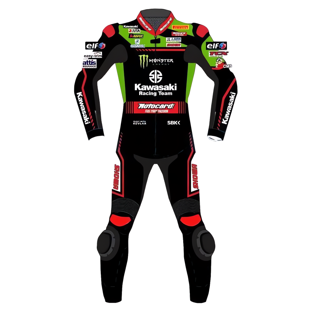 Kawasaki Alex Lowes WSBK 2021 Motorcycle Suit