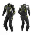 ZEESMOTO Inferno-Stealth Leather Motorcycle Suit