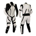 Combinaison de moto en cuir Titanium-Volt ZEESMOTO