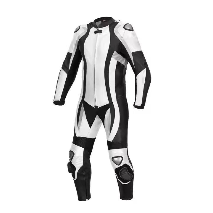 ZEESMOTO Cyber-Track Leather Motorcycle Suit