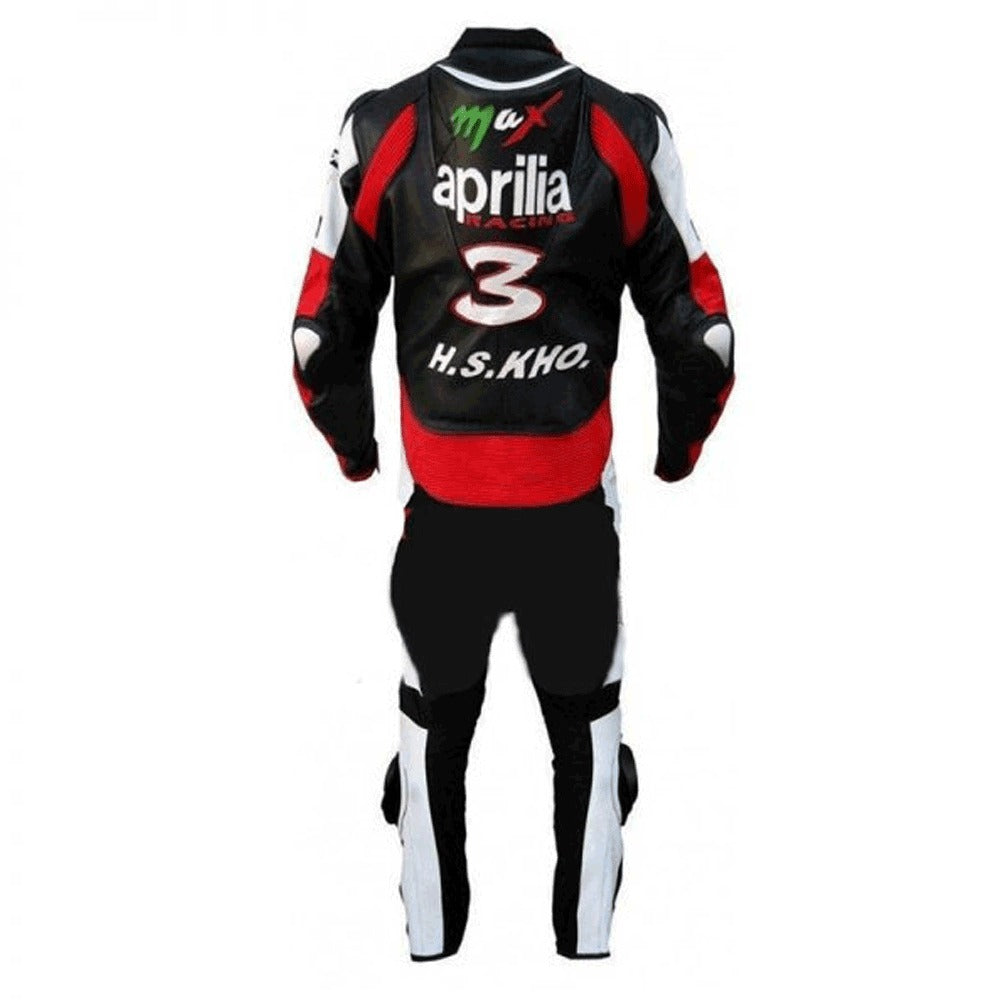 Aprilia Max 3 Motorcycle Racing Suit - ZEES MOTO