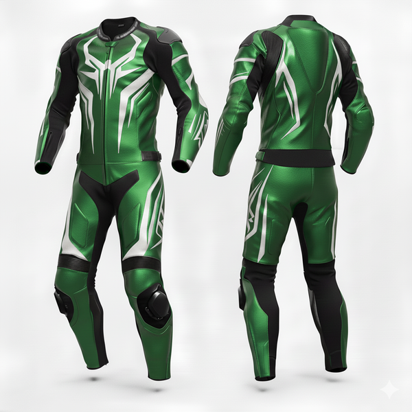 ZEESMOTO Royal-Hornet Leather Motorcycle Suit