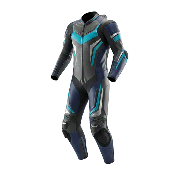 ZEESMOTO Apex-Phantom Leather Motorcycle Suit