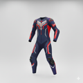 ZEESMOTO Patriot-RR Leather Motorcycle Suit