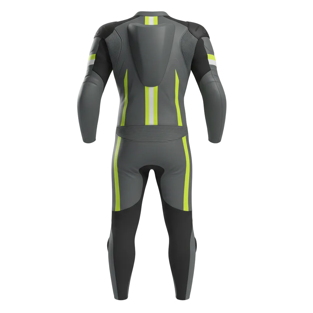 ZEESMOTO Volt-Apex Leather Motorcycle Suit