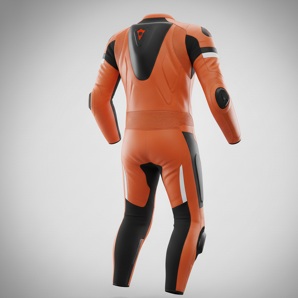 ZEESMOTO Apex-Flare Leather Motorcycle Suit