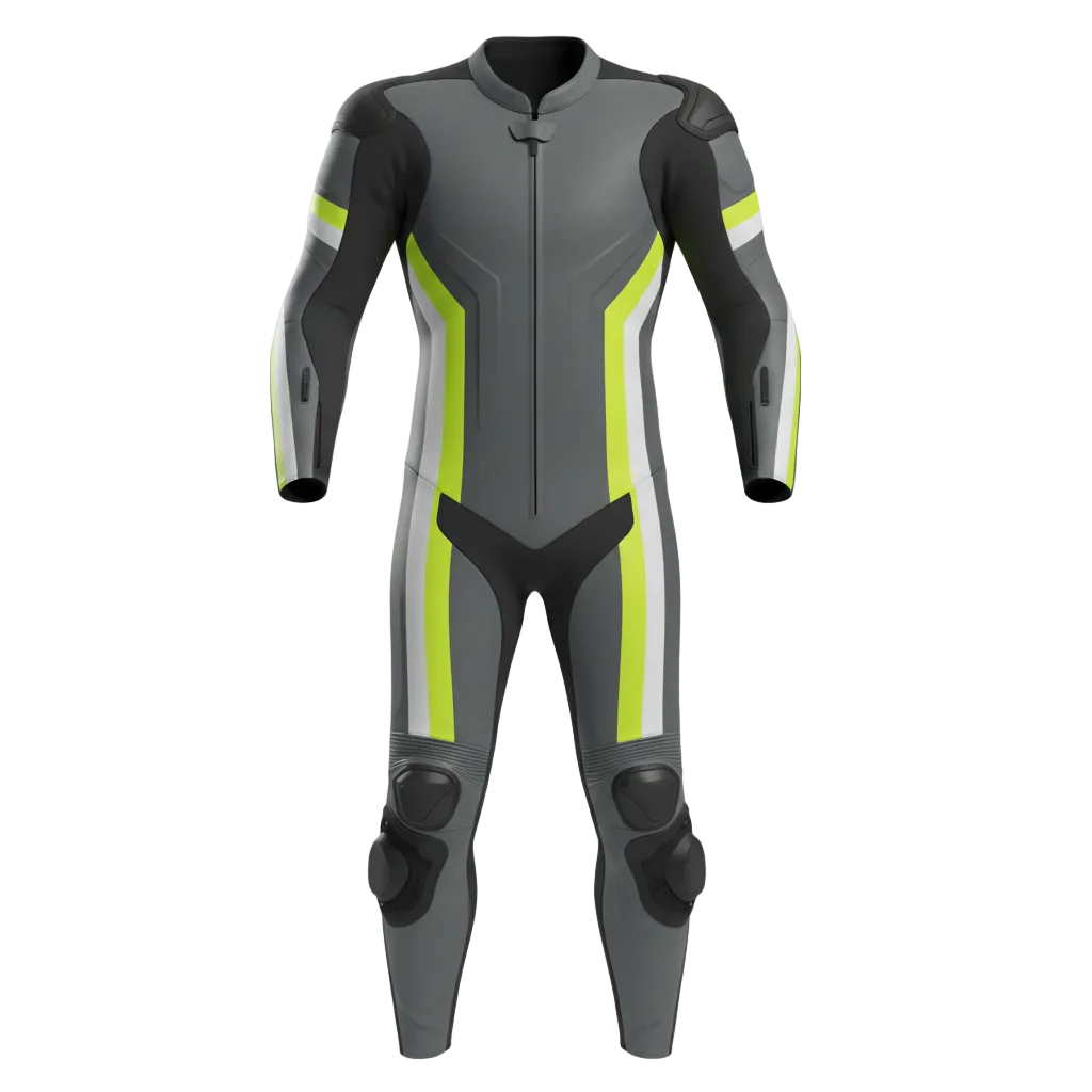 ZEESMOTO Volt-Apex Leather Motorcycle Suit