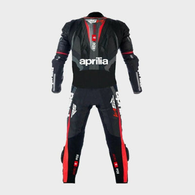 Aprilia Black RSV4 Motorcycle Racing Suit - ZEES MOTO