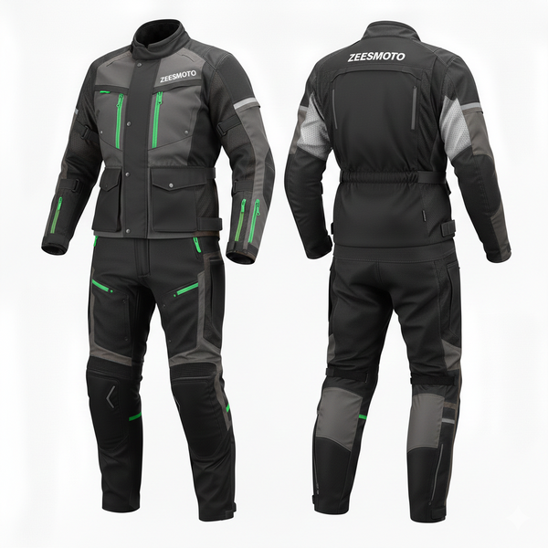 ZEESMOTO Venom-Tour Textile Motorcycle Suit - CE Armored
