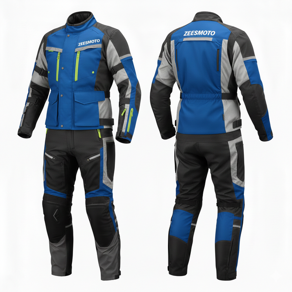 ZEESMOTO Vortex-Air Textile Motorcycle Suit - CE Armored
